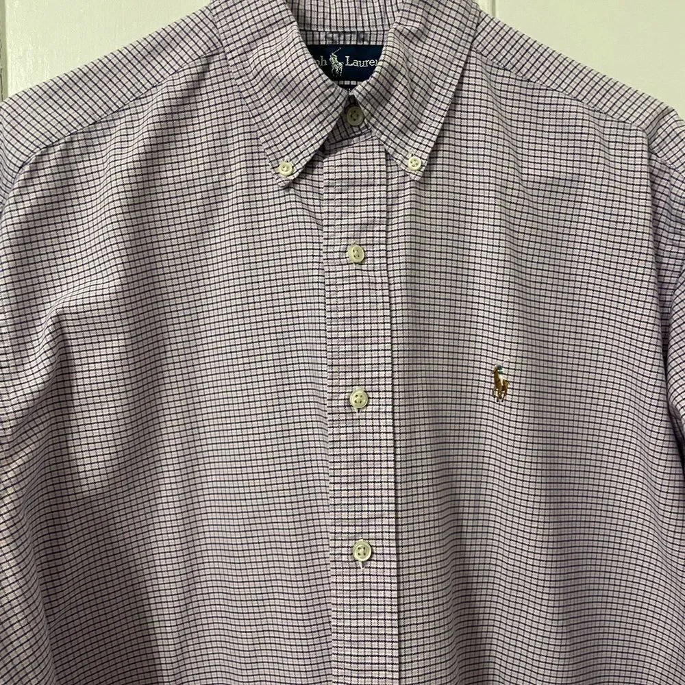 VINTAGE Polo Ralph Lauren long sleeve button down